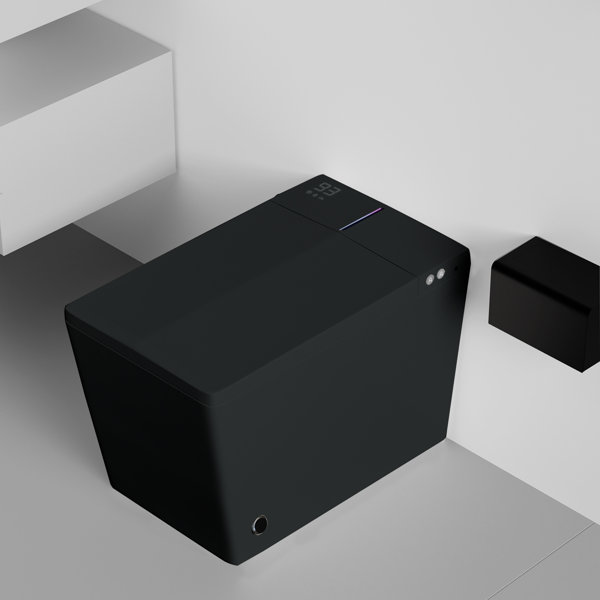 Yingze Fixtures Square Smart Toilet With BuiltIn Tank, Remote Control